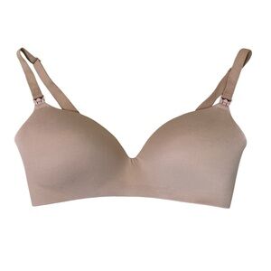 Soma Enbliss Wireless Nursing Bra 34DD Tan